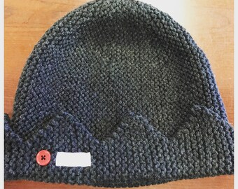 Jughead Hat, Riverdale Hat, Whoopee Cap, Hand-Knitted, Made to Order