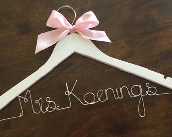 wedding hanger personalized wedding dress hanger bride hanger personalized wedding