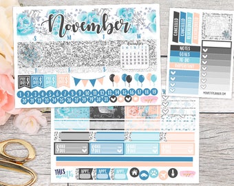 November Monthly Kit || Planner Stickers