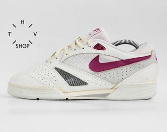 NOS 1990 Vintage Nike Air Killshot Flex Low Sneakers Tennis Court Trainers Deadstock Athletic NOS 1990 Vintage Nike Air Killshot Flex Low Sneakers Tennis Court Trainers Deadstock Athletic