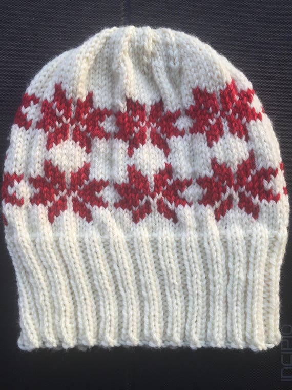 Winter Snowflake Hat PDF