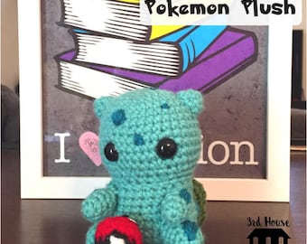 rose bulbasaur plush etsy