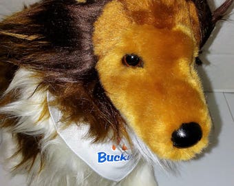 stuffed sheltie dog toy