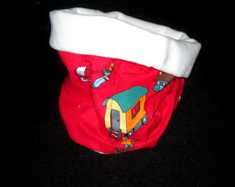 snood, neck, neck warmer, tube scarf in polar boys (one size 5/12 years)