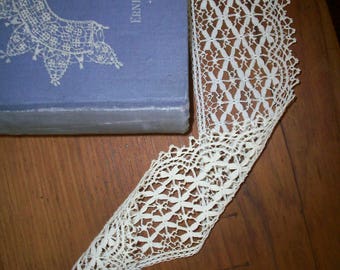 hand done lace antique lace yardage
