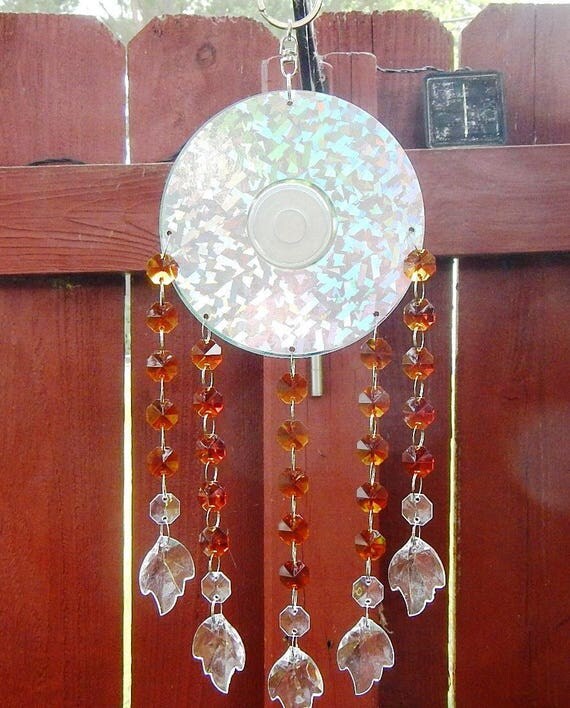 CD Crystal Wind Spinners/Suncatchers/Window Hanging Decor