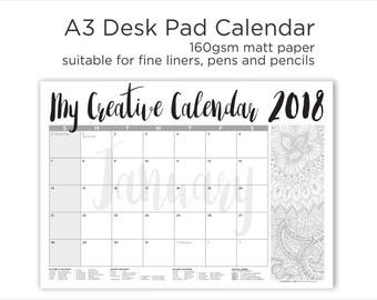 Desk pad | Etsy