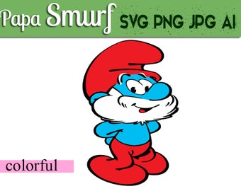 Free Free Papa Smurf Svg Free 789 SVG PNG EPS DXF File