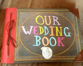 Our Wedding Book, Our Adventure Book, Guest Book, Memory Book, Photo Book, Scrapbook 8-1/2 x 11