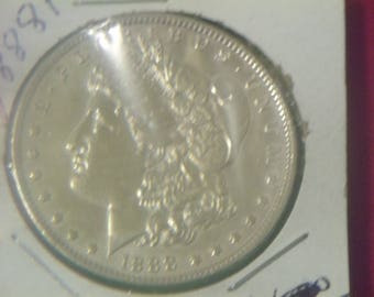 1888 P Morgan Silver Dollar
