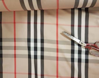 burberry plaid fabric by the yard