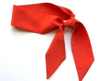 tangerine neckerchief