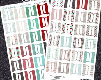 File Tab So Retro Adhesive Blank Planner Dividers | Planner Tabs | Custom Dividers | Monthly Planner | Custom Divider Tabs