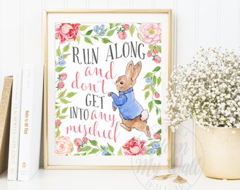 peter rabbit quote etsy