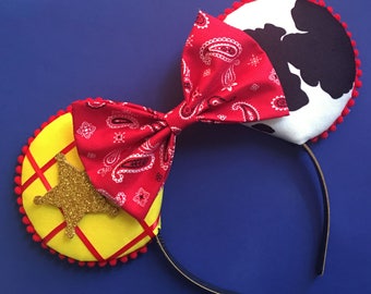 Woody Mouse Ears, Toy Story Ears, Toy Story Inspired Ears