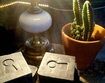 Secret Midnight Press Soap, Activated Charcoal, Vegan, Luxury, Artisan, Hand Made, Essential Oils