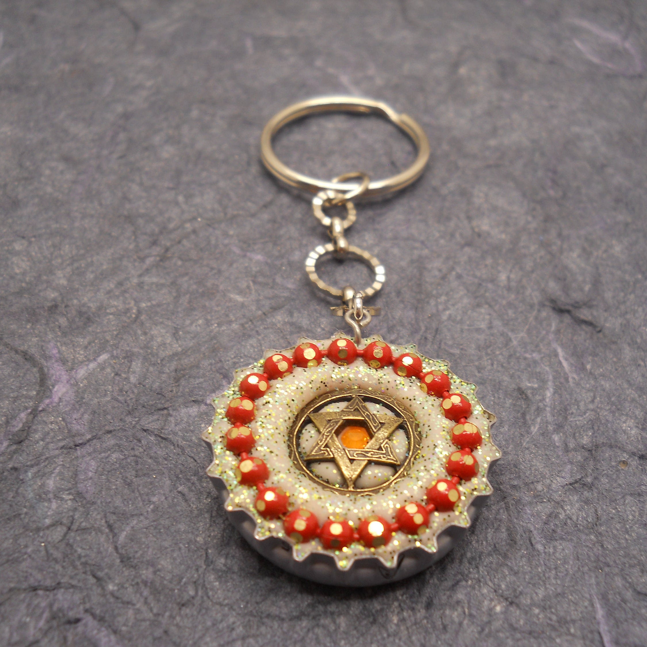 On Sale Jewish keychain Star Of David Keychain Jewish Gift