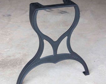 CAST01 Cast Iron Dining Table Legs, 2 pack