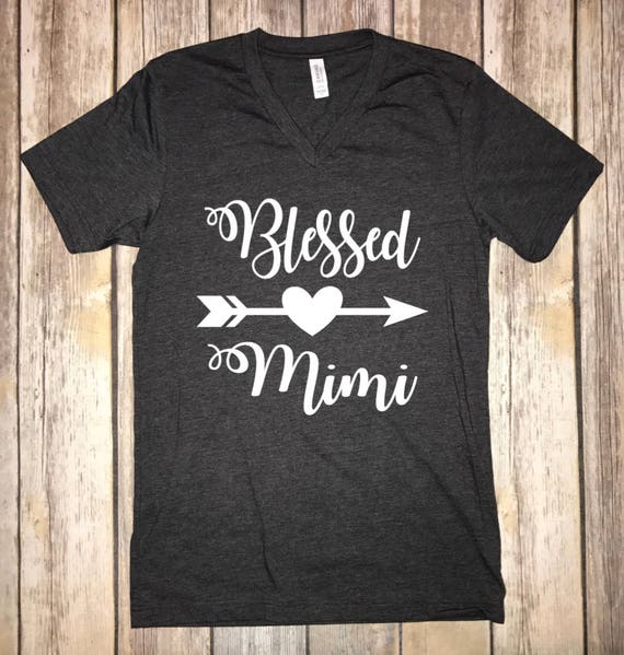 Blessed Mimi Women's Shirt Mimi Shirts Custom Family