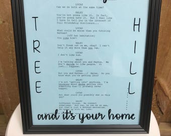 One Tree Hill frame/Original Script