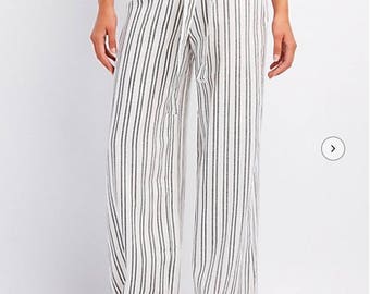 Striped Palazzo Pants