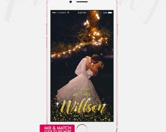 Wedding Snapchat Filter Wedding Snapchat Geofilter Wedding Snapchat Wedding Geofilter Wedding Filter Wedding Snap Chat Gold Glitter Filter