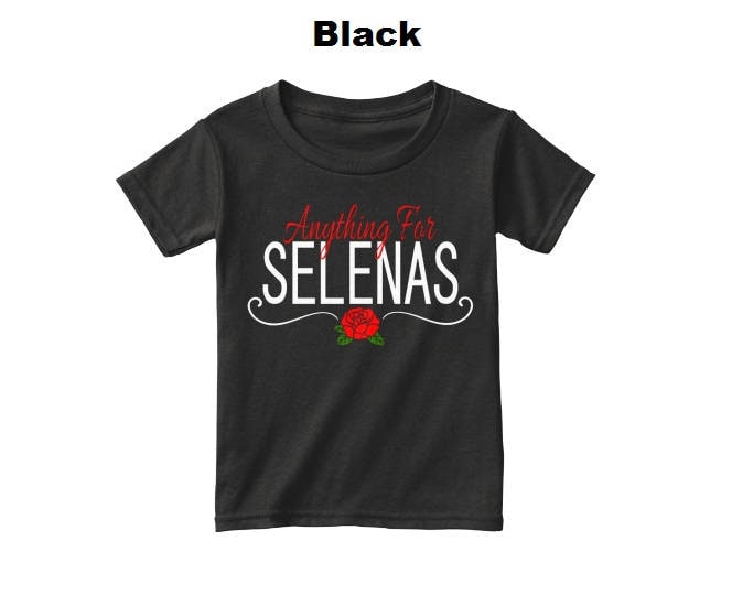 2T 4T Toddler T-Shirt Selena Quintanilla Inspired Boy and