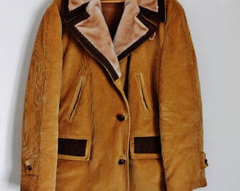 Western Jacket, Fall Coat, Winter, Corduroy, Big & Tall