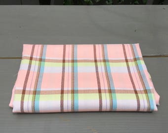 50s upholstery fabric cotton vintage barkcloth