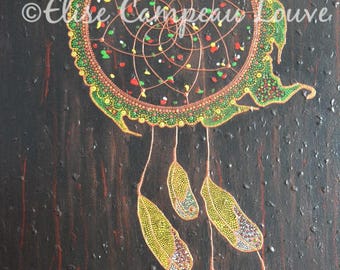Tortue noir aborigène (Aboriginal black turtle)