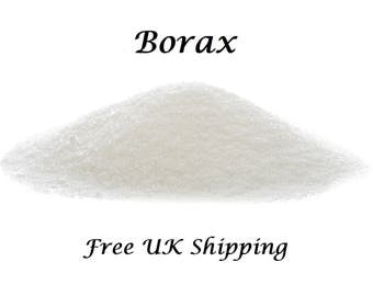Borax, FREE UK Shipping, Perfect for Slime, 500 gms Sodium Tetraborate Decahydrate. 20 Mule Team Borax,