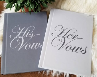  Wedding vow book Etsy