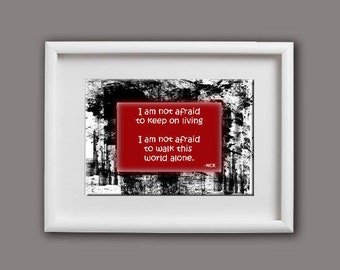 Lyrics Print My Chemical Romance Digital Download Black Parade