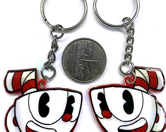 cuphead keyring