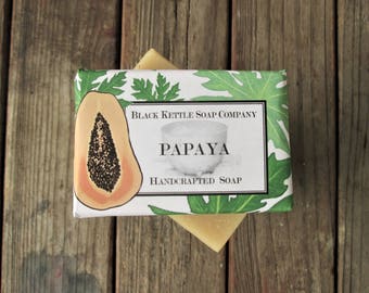 PAPAYA soap skin lightener, Palm Free...Black Kettle