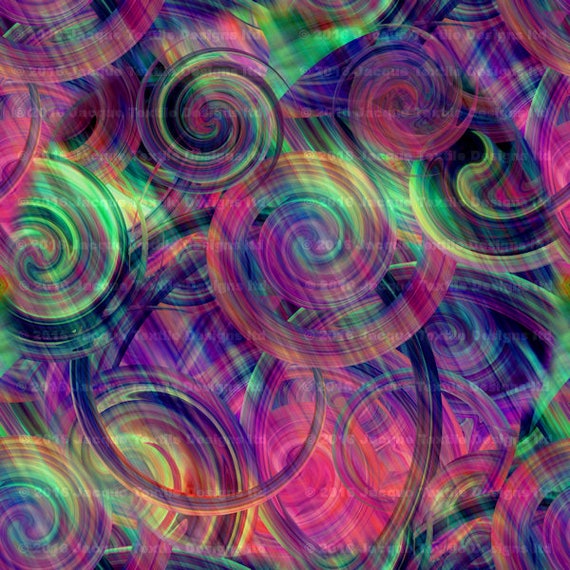 Pastel Circles Artisan Handmade Fabric Modern Sateen Cotton Textile Home Decor Drapery Pillows