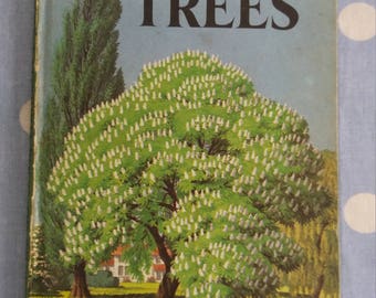 Vintage childrens book 1963 - Ladybird Book of Trees