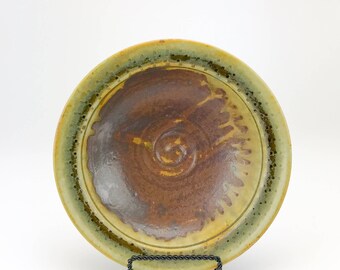 Bowl - Handmade Stoneware Pottery Clay - Salad Bowl - Soup Bowl - Ready to Ship Now - Beautiful Gift Bowl - 7.25" x 1.75" - BAP-SSB-2