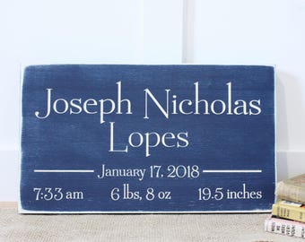 Personalized Baby Name And Birth Date Board With Stats Carved Wood Sign Personalized Baby Name And Birth Date Board With Stats Carved Wood Sign