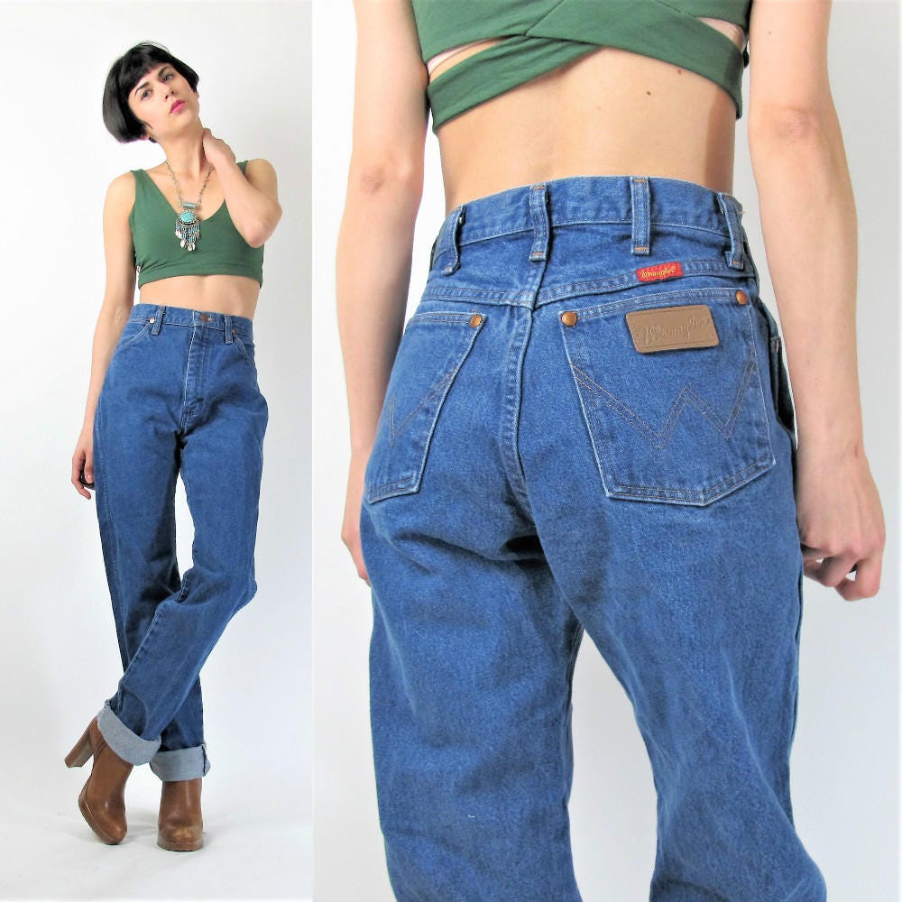 womens vintage high waisted jeans