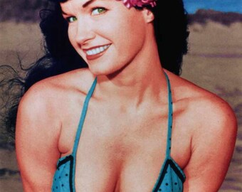 Bettie page nude | Etsy