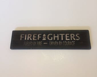 firefighter sign