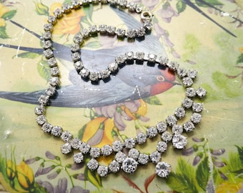 Vintage Rhinestone Necklace