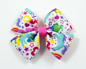 Unicorn Hair Bow Etsy   Il 340x270.1215292130 Hwf6 