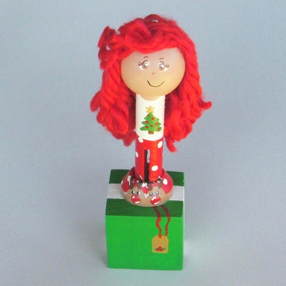 Girl Christmas Ornament Keepsake Christmas Ornament