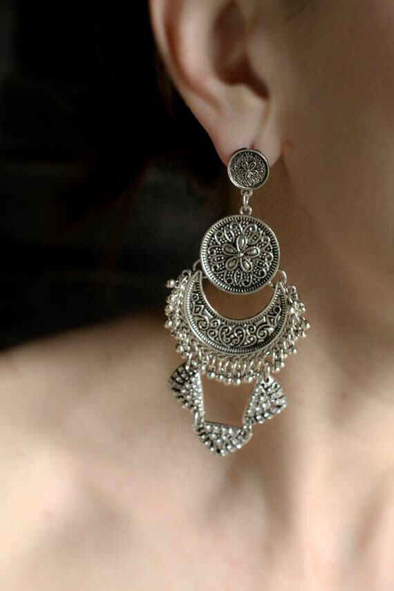 Statement Earrings - Handcrafted: Dean.