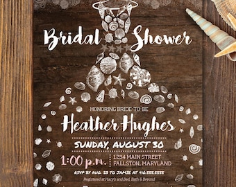 Beach bridal shower | Etsy