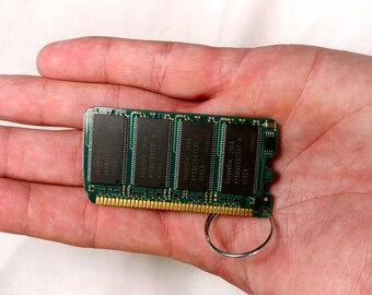 Handmade RAM Keyring/Keychain - Upcycled Computer Components