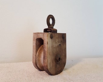 4.5" H6 Wood Cast Iron Pulley