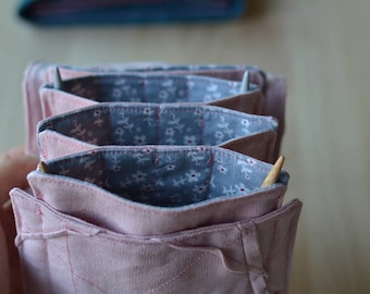 knitting needle case needle holder needle case knitting needle holder